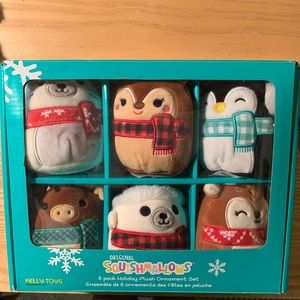 Squishmallow 2020 Christmas ornaments